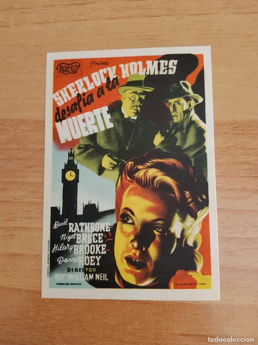 Cine: ROSA-- PROGRAMA DE CINE ---SHERLOCK HOLMES DESAFIA A LA MUERTE