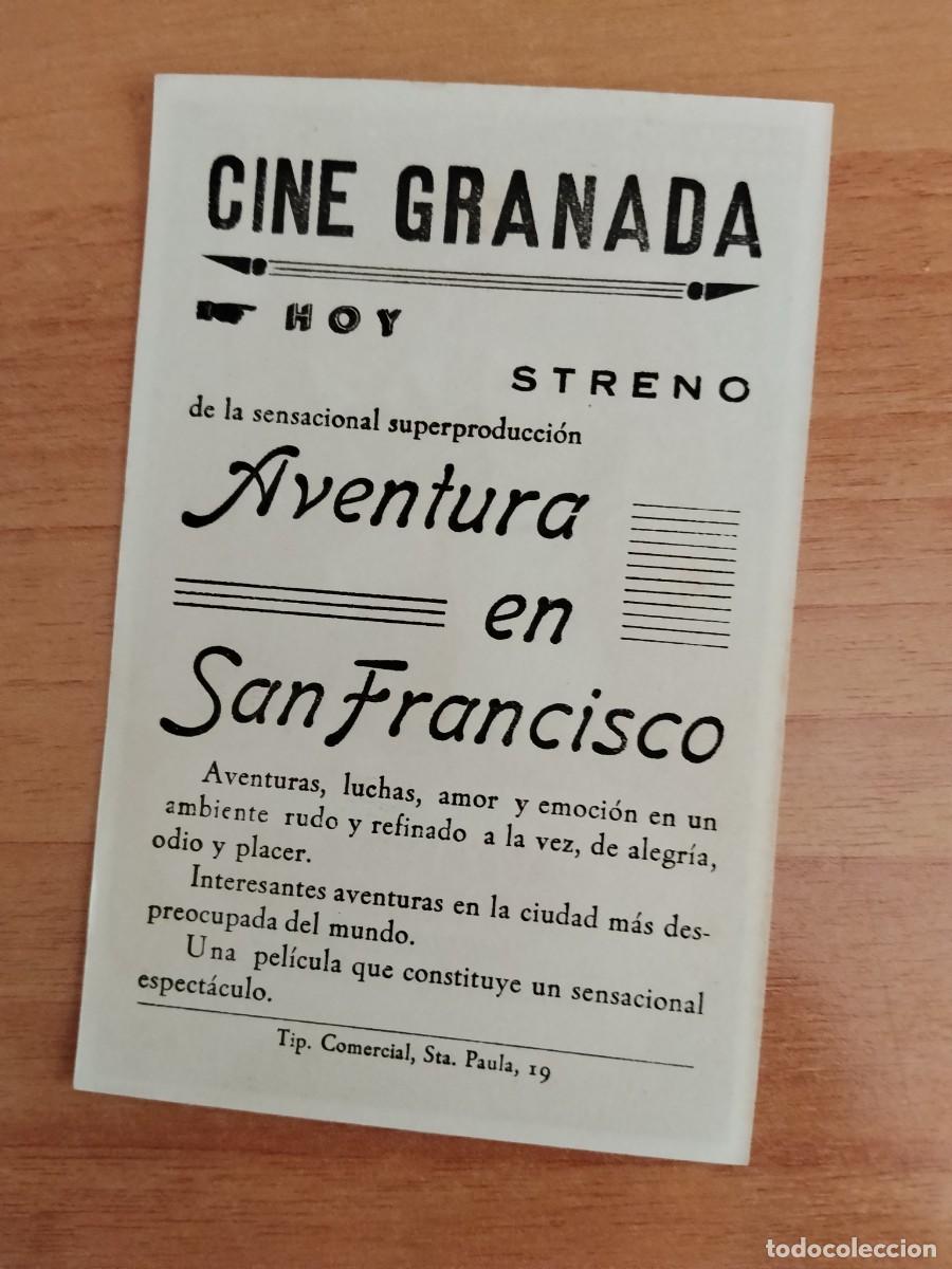 Cine: ROSA-- PROGRAMA DE CINE ---AVENTURA EN SAN FRANCISCO ct - Foto 2