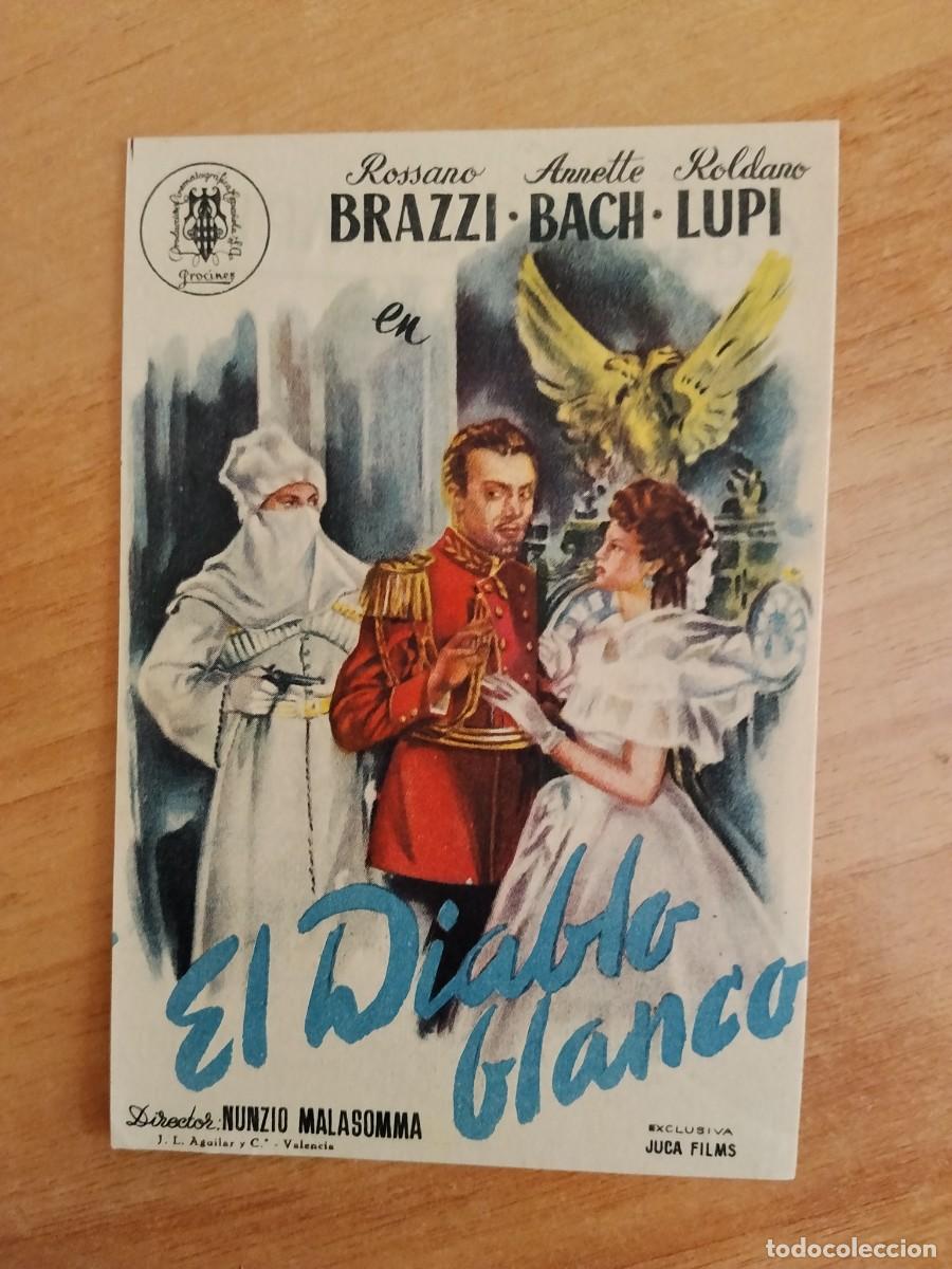Cine: ROSA-- PROGRAMA DE CINE --- EL DIABLO DE BLANCO ct