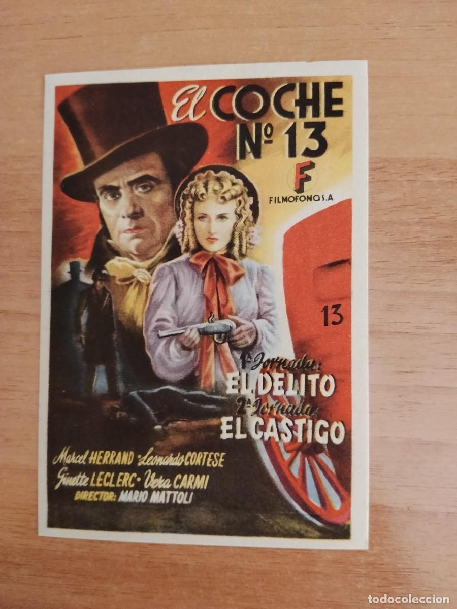 Cine: ROSA-- PROGRAMA DE CINE --- EL COCHE NUMERO 13 ct