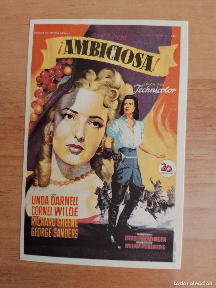 Cine: ROSA-- PROGRAMA DE CINE ---AMBICIOSA