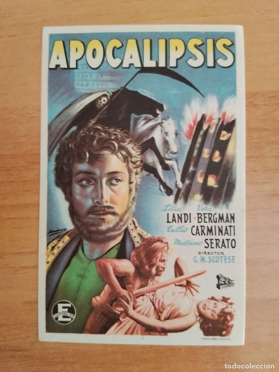 Cine: ROSA-- PROGRAMA DE CINE ---APOCALIPSIS