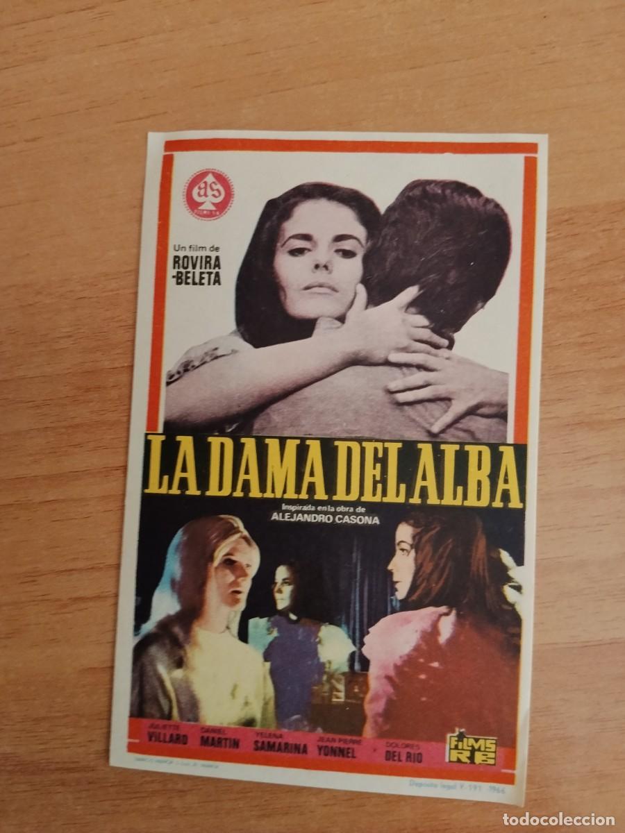 Cine: ROSA-- PROGRAMA DE CINE ---LA DAMA DEL ALBA - Foto 1