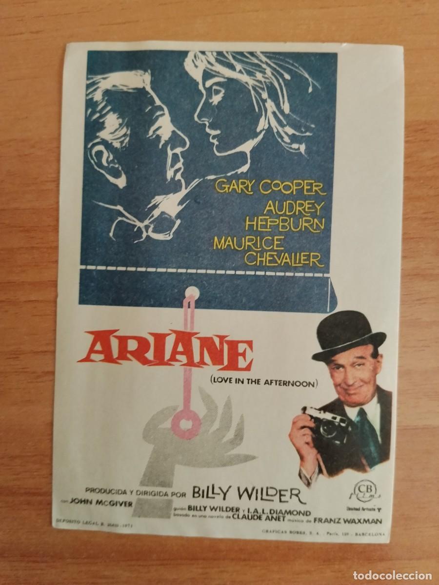 Cine: ROSA-- PROGRAMA DE CINE ---ARIANE