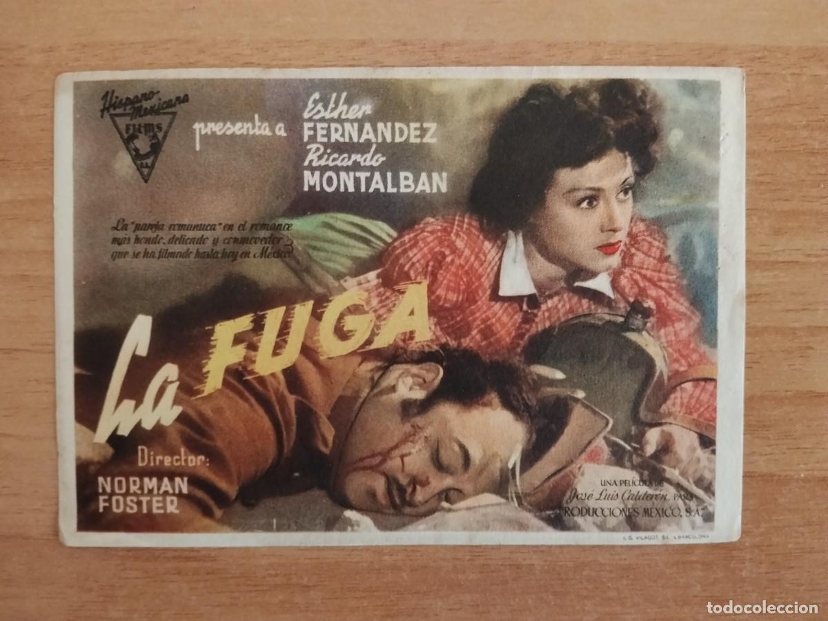 Cine: ROSA-- PROGRAMA DE CINE ---LA FUGA