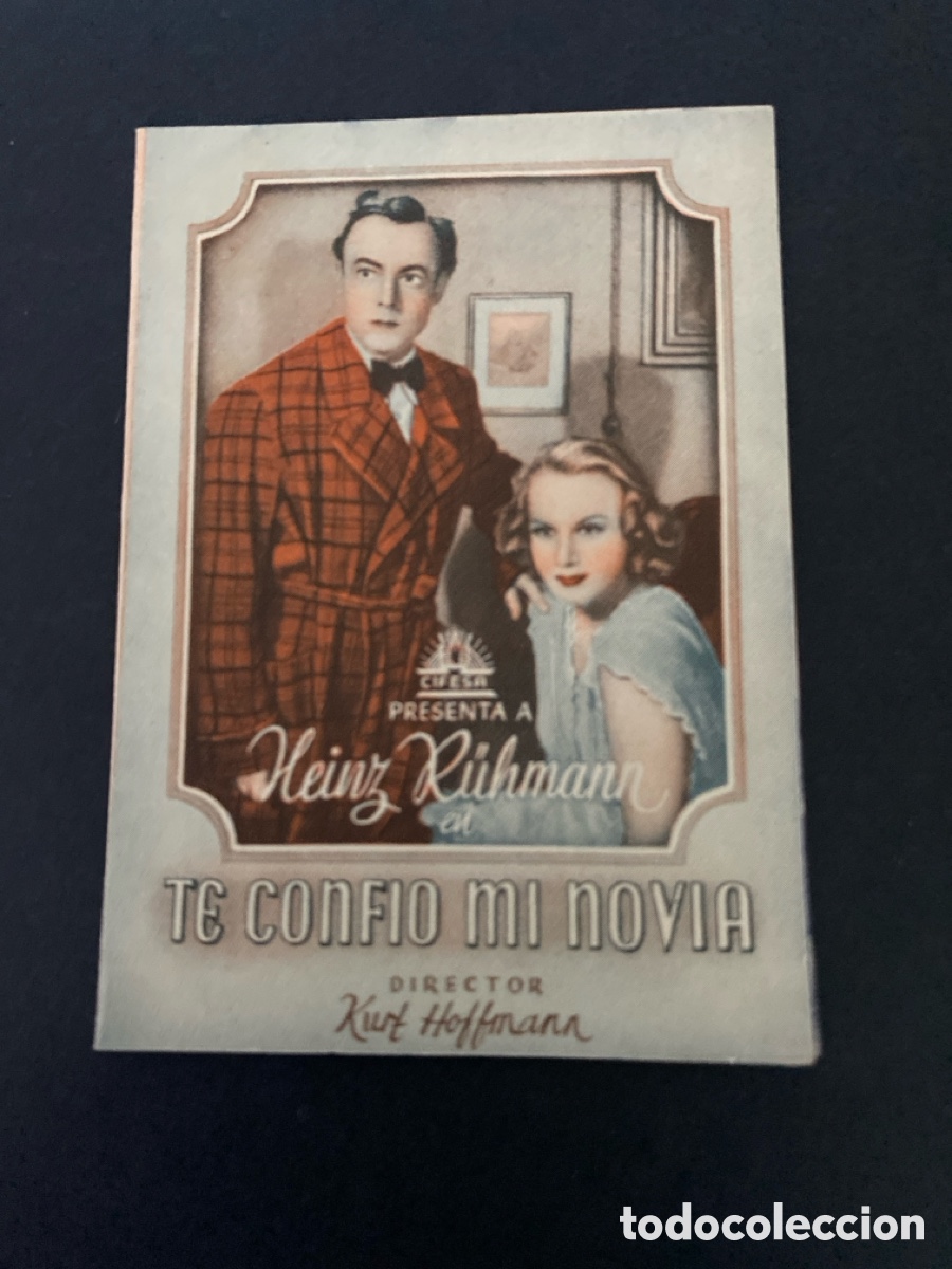 Cine: Programa de cine Te confi&oacute; mi novia