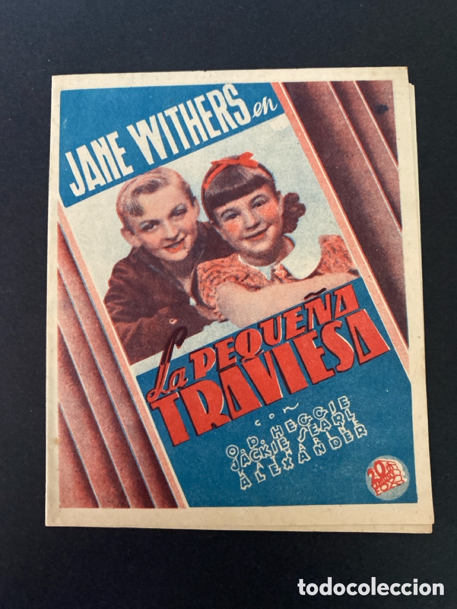 Cine: Programa de cine La peque&ntilde;a traviesa