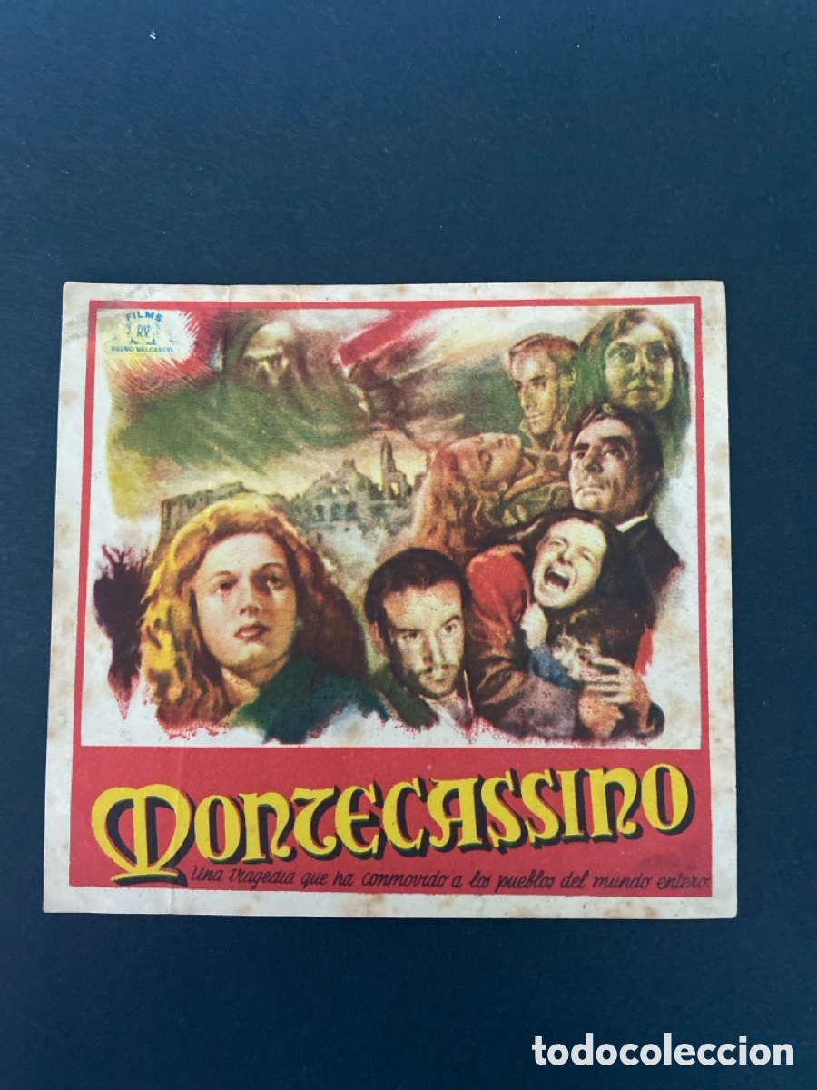 Cine: Programa de cine Montecassino