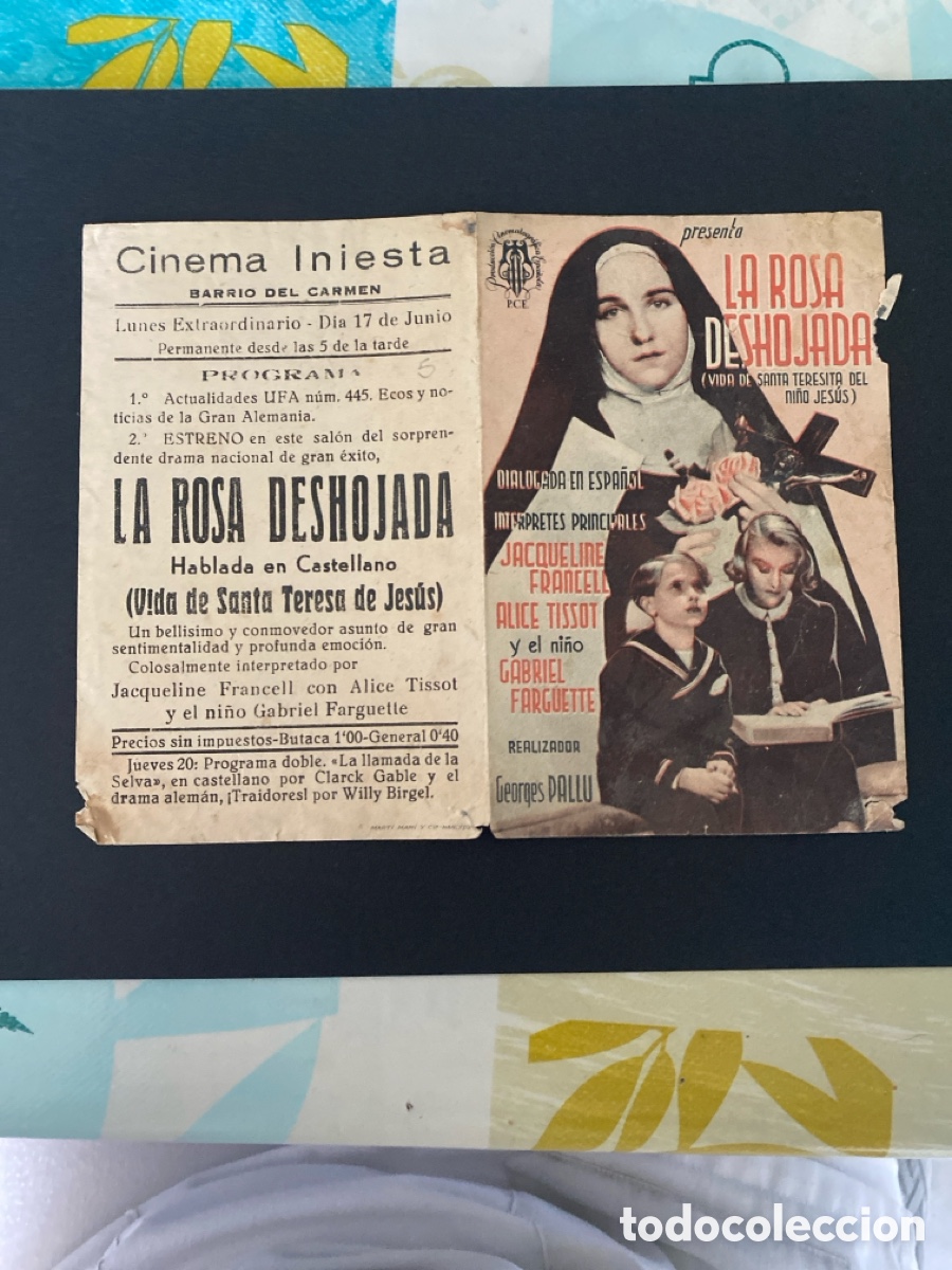 Cine: Programa de cine La rosa deshojada - Foto 3