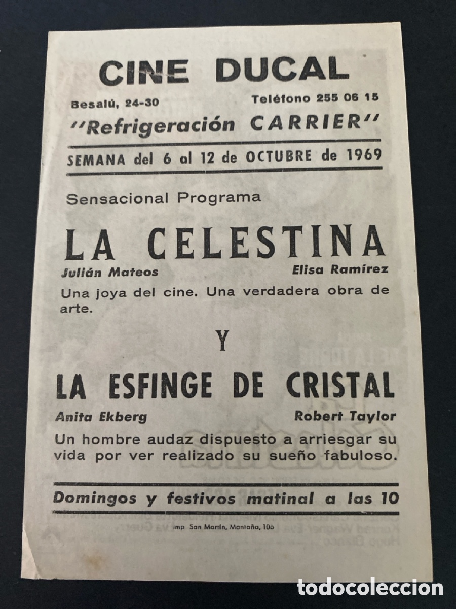 Cine: Programa de cine La celestina - Foto 2