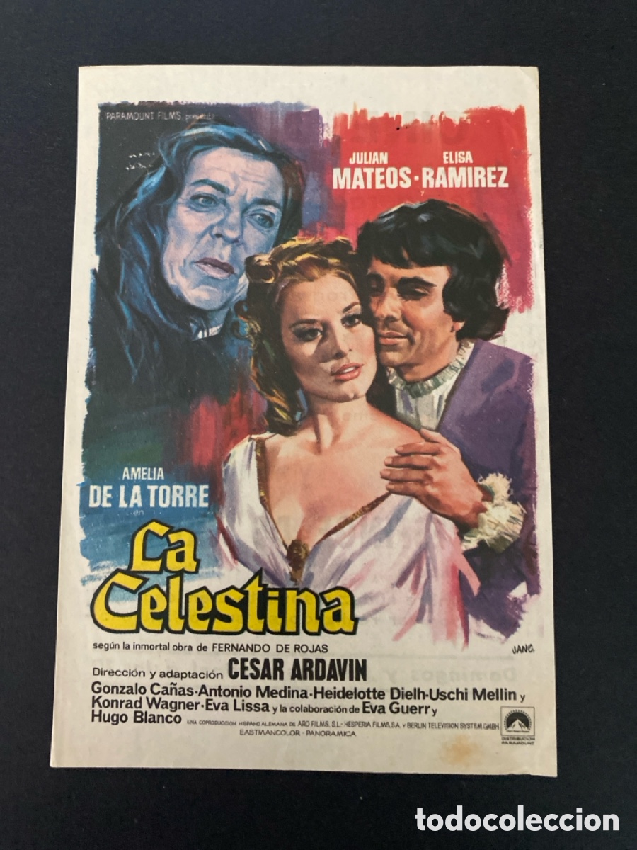 Cine: Programa de cine La celestina