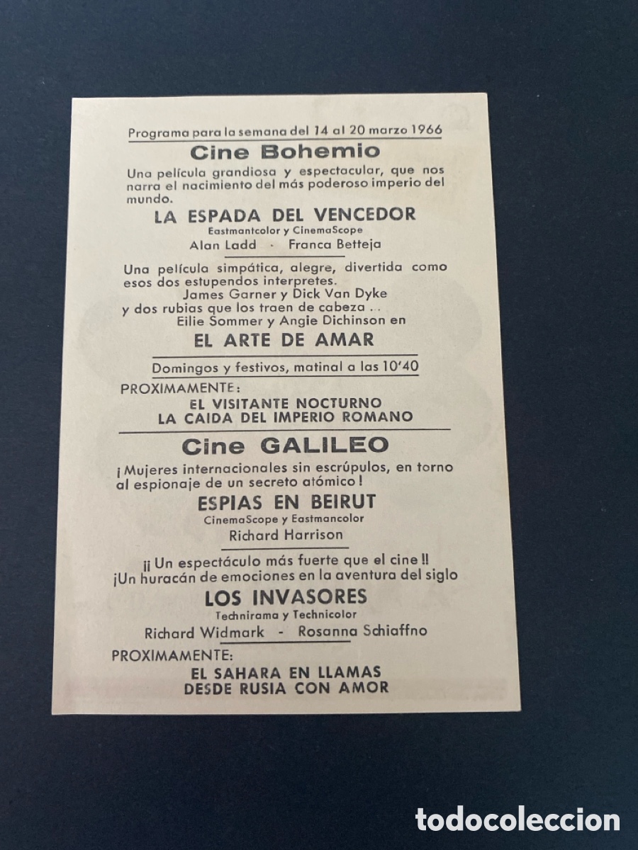 Cine: Programa de cine El arte de amar - Foto 2