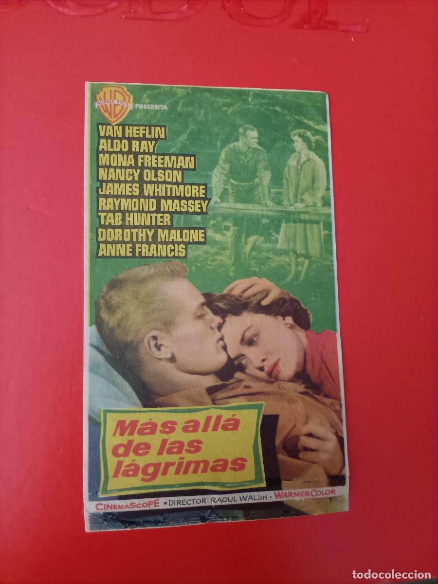 Cine: M&Aacute;S ALL&Aacute; DE LAS L&Aacute;GRIMAS. C/P. CINE GRAN ALBENIZ M&Aacute;LAGA. VAN HEFLIN, TAB HUNTER.