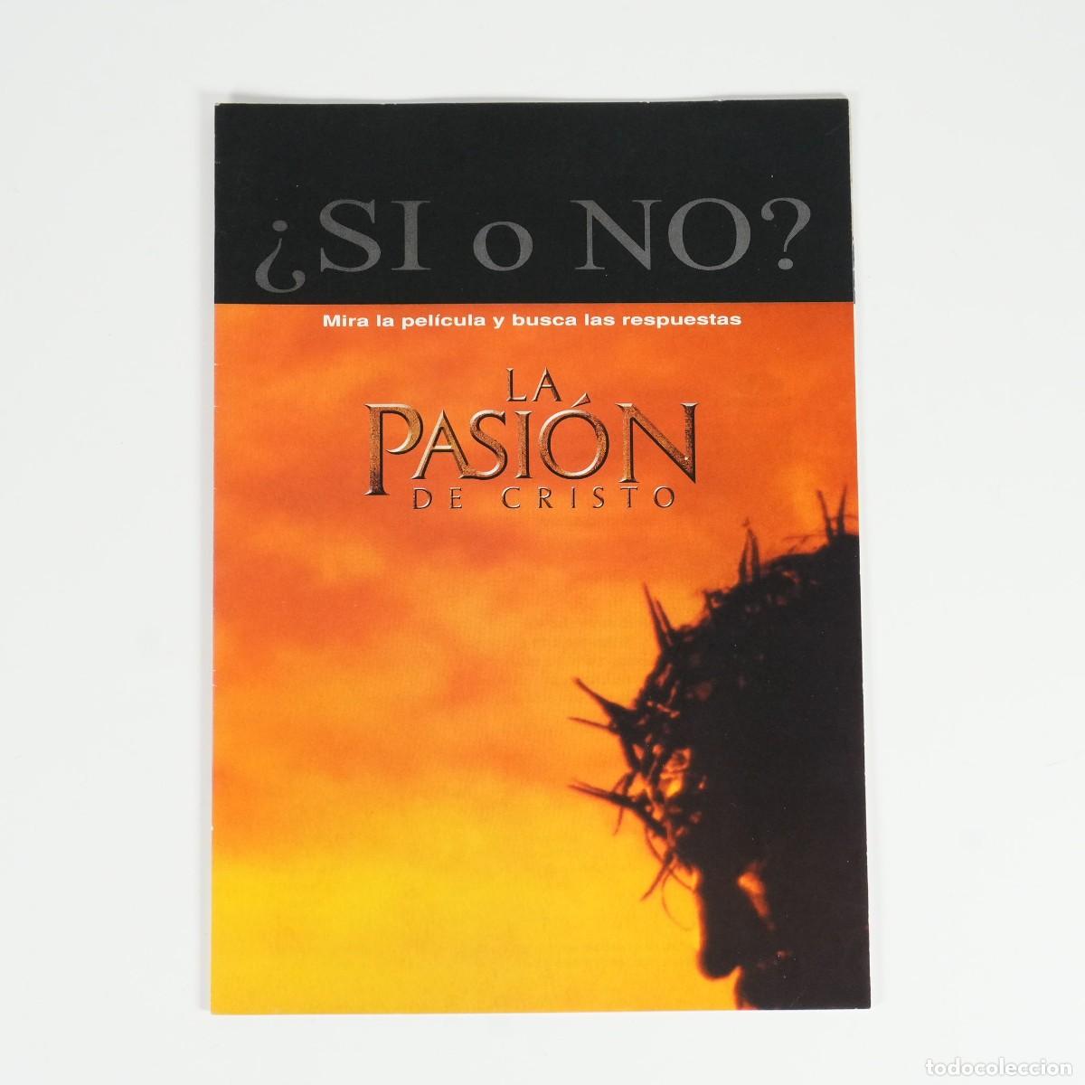  Flyers Publicitaires de films Anciens: LA PASION DE CRISTO - Dir. MEL GIBSON - JESUCRISTO - AURUM FILMS - EN CASTELLANO