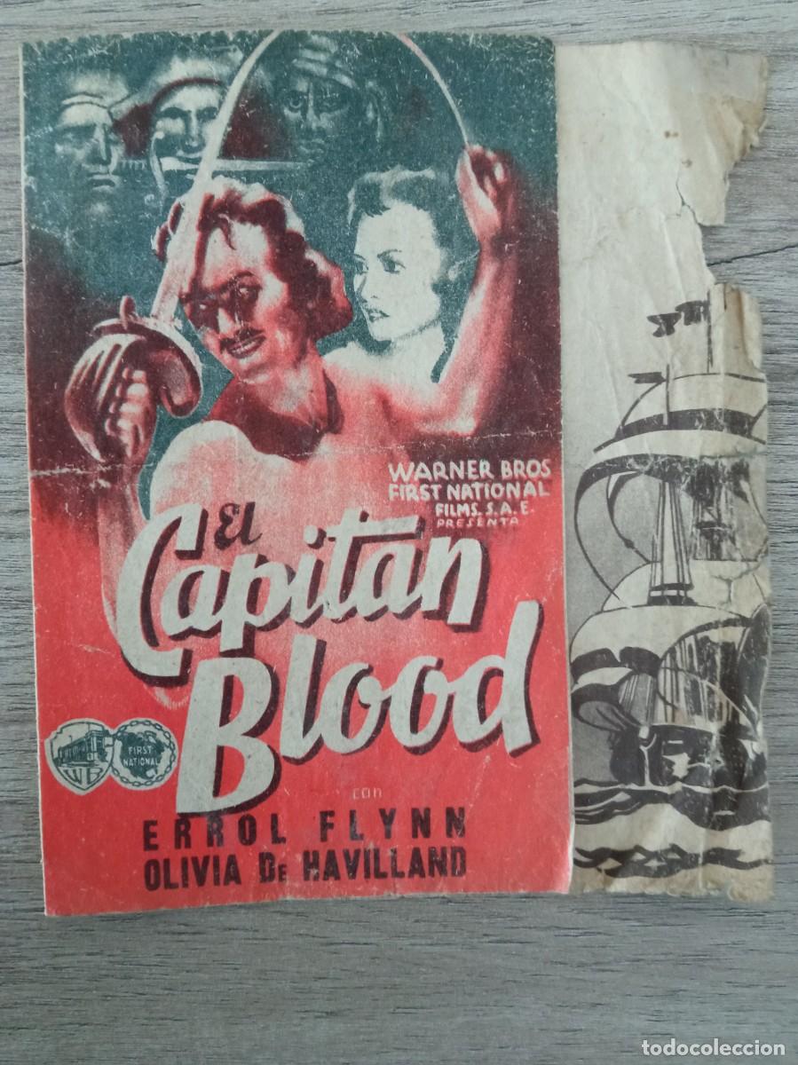 Cine: EL CAPITAN BLOOD, ERROL FLYNN, CINE BENLLIURE, 1939