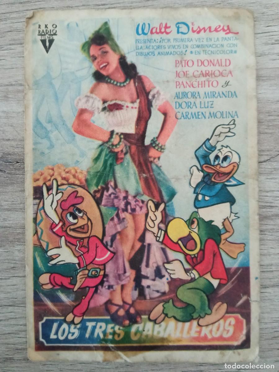 Cine: LOS TRES CABALLEROS, DISNEY, PRINCIPAL CINEMA, TABERNES, VALENCIA