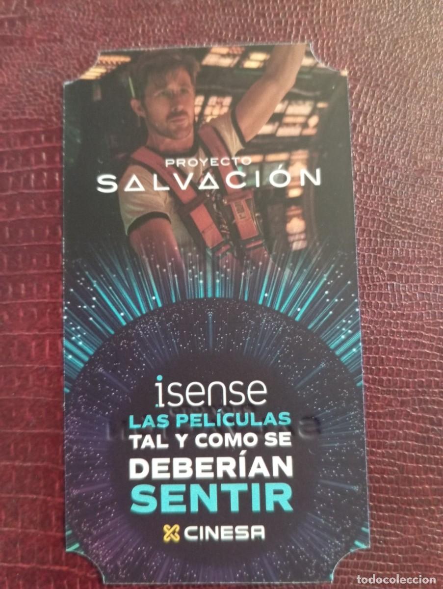Cine: PROGRAMA DE **PROYECTO SALVACION **. 10 x 5.5 CMS. - Foto 2