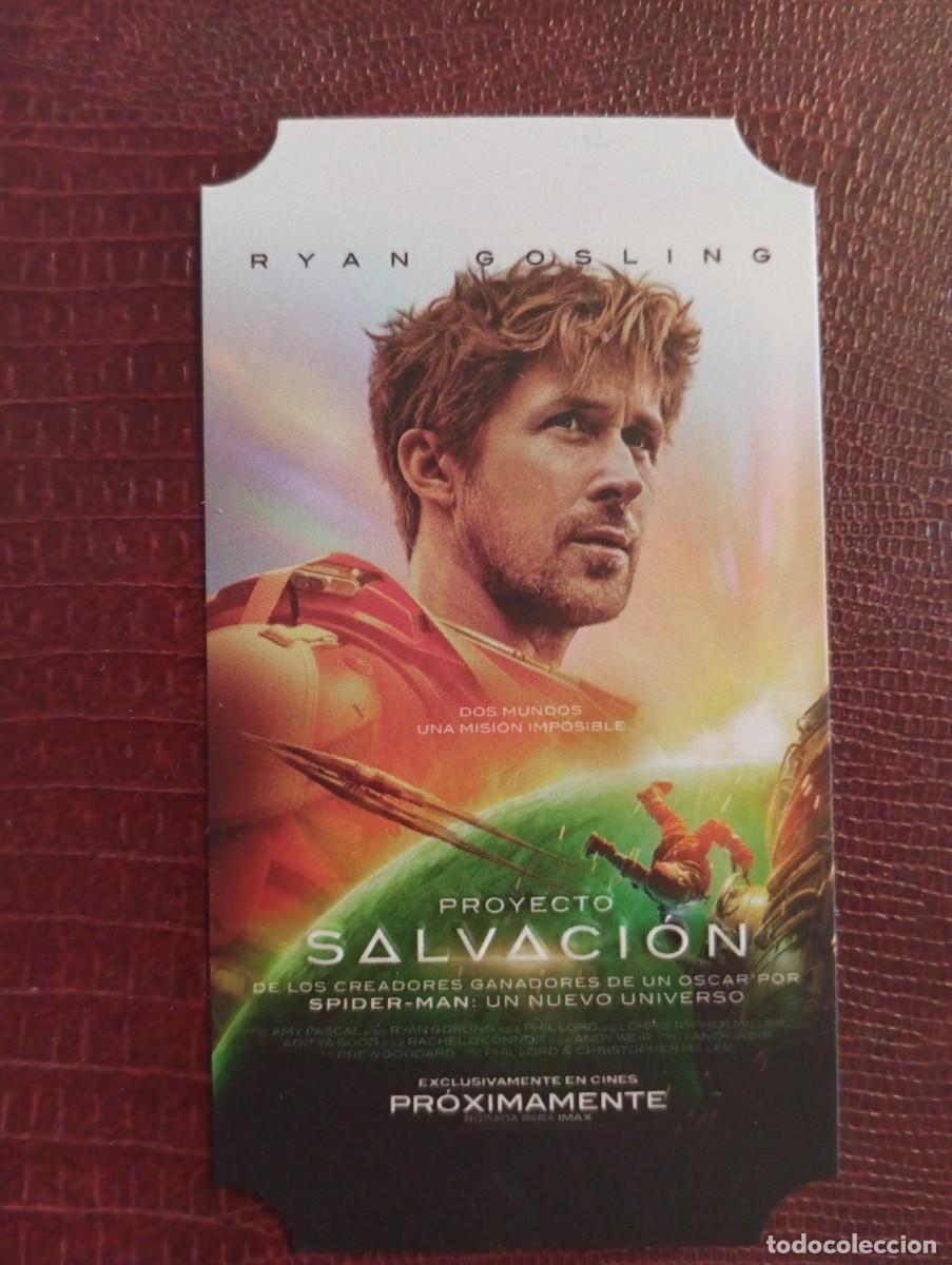 Cine: PROGRAMA DE **PROYECTO SALVACION **. 10 x 5.5 CMS. - Foto 1