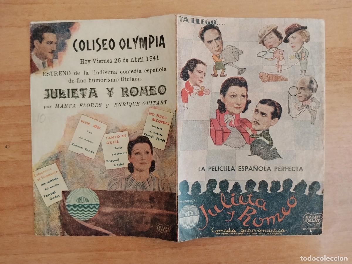 Cine: MORADO-PROGRAMA DE CINE --JULIETA Y ROMEO CT