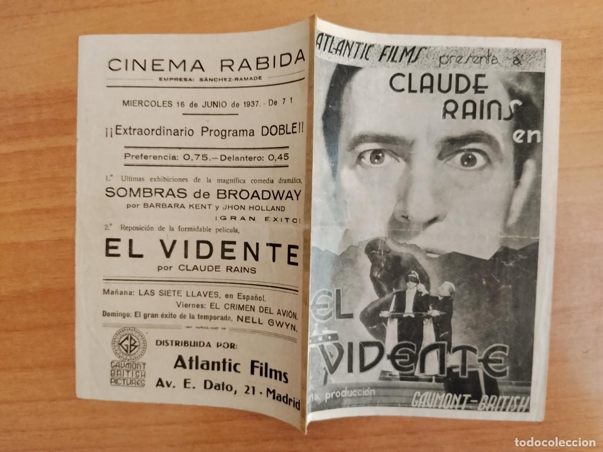 Cine: MORADO-PROGRAMA DE CINE --EL VIDENTE CT