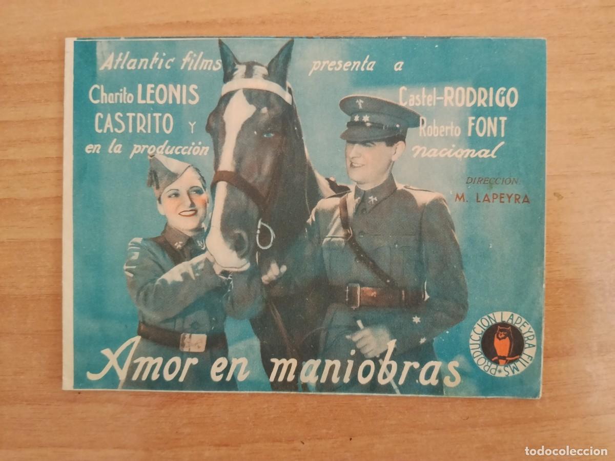 Cine: MORADO-PROGRAMA DE CINE --AMOR EN MANIOBRAS CT