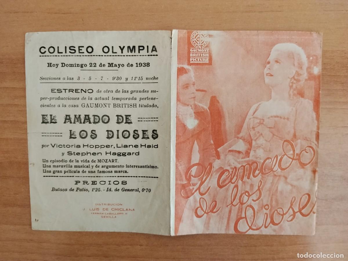 Cine: MORADO-PROGRAMA DE CINE --EL AMADO DE LOS DIOSES CT
