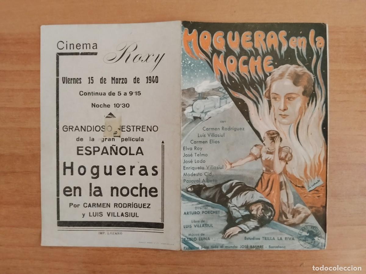 Cine: MORADO-PROGRAMA DE CINE ---HOGUERAS EN LA NOCHE