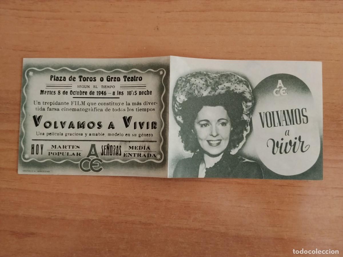 Cine: MORADO-PROGRAMA DE CINE ---VOLVAMOS A VIVIR CT