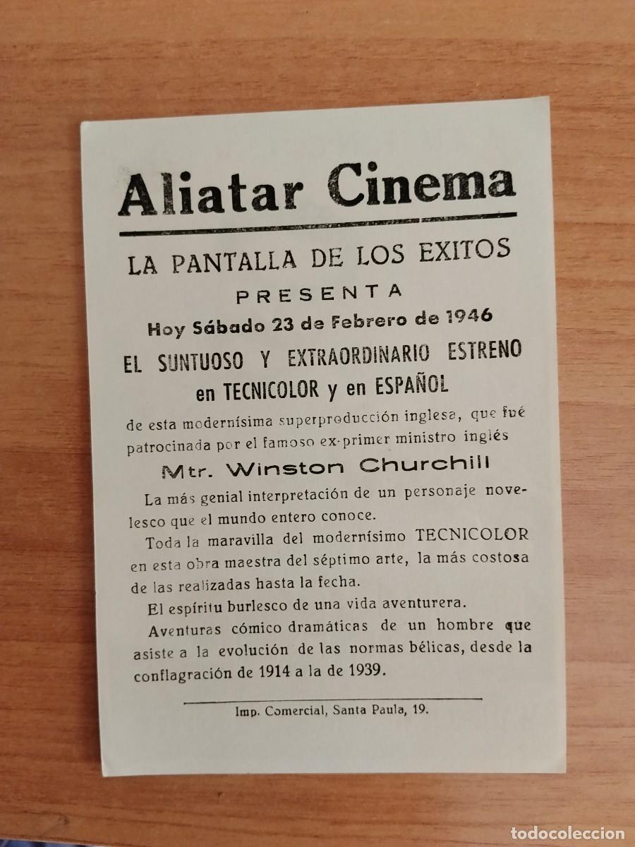 Cine: ROSA-PROGRAMA DE CINE ---EL CAPITAN BLIMP ct - Foto 2