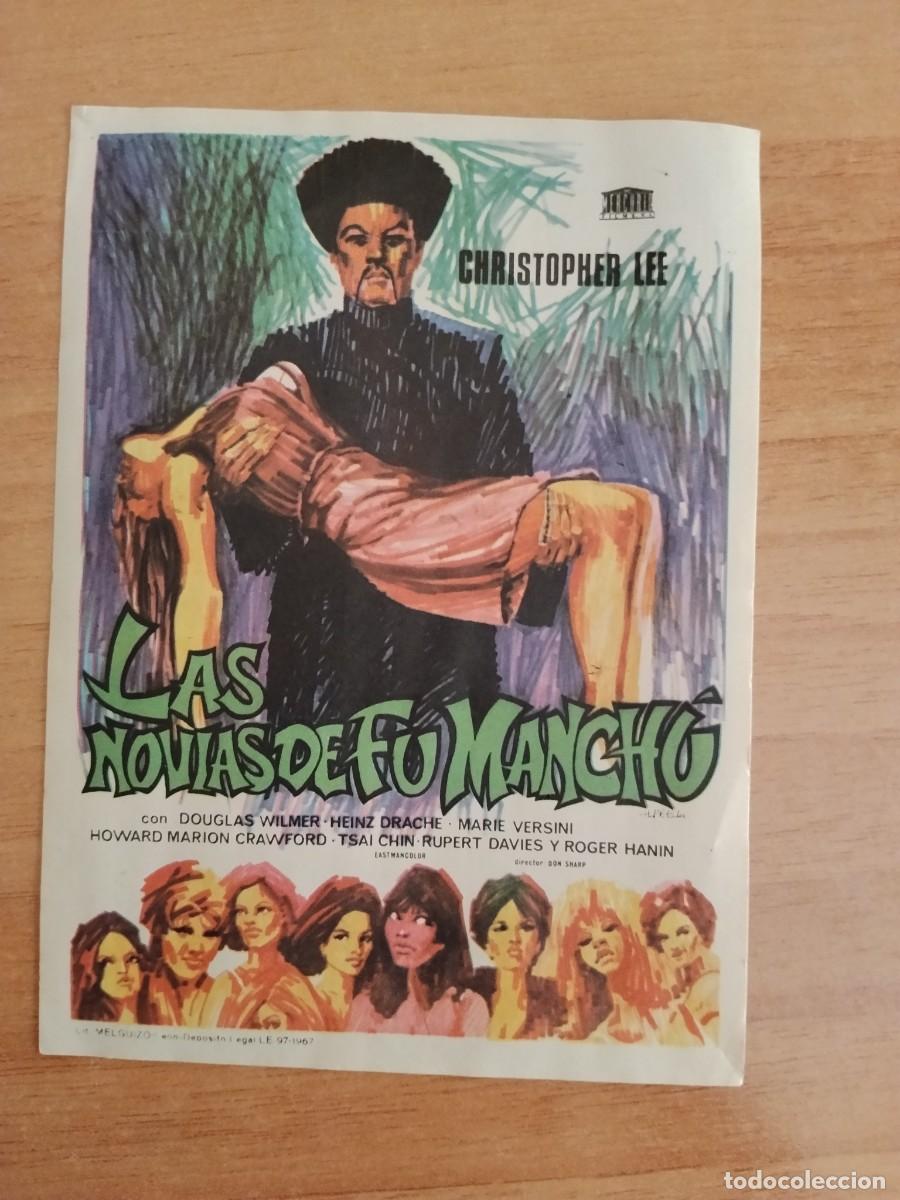 Cine: ROSA-PROGRAMA DE CINE --LAS NOVIAS DE FU MANCHU