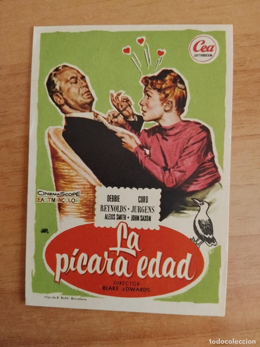 Cine: ROSA-PROGRAMA DE CINE --LA PICARA EDAD