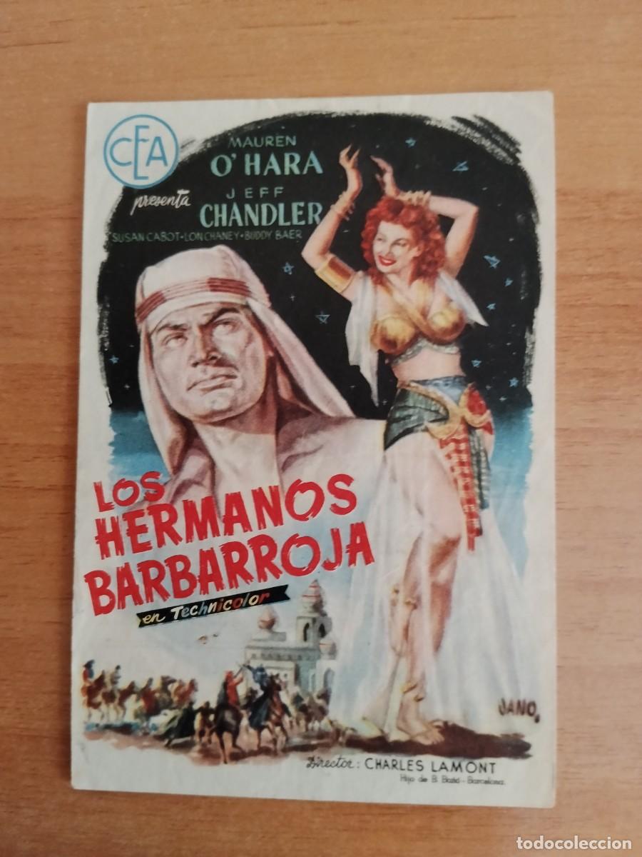 Cine: ROSA-PROGRAMA DE CINE --LOS HERMANOS BARBA ROJA CT