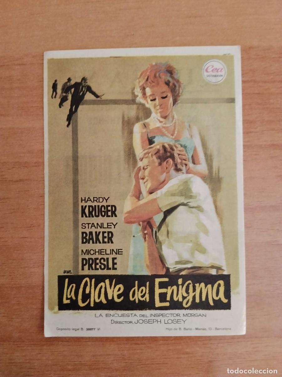 Cine: ROSA-PROGRAMA DE CINE --LA CLAVE DEL ENIGMA CT