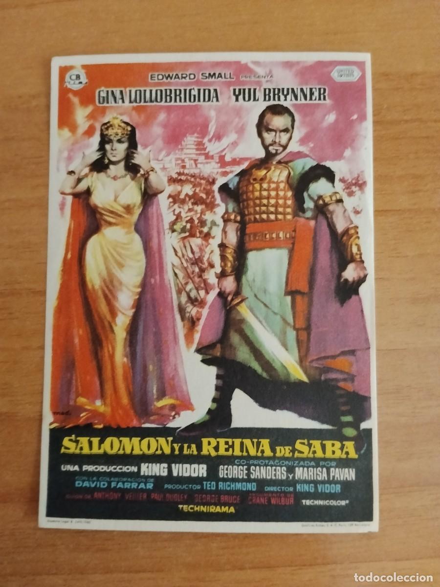 Cine: ROSA-PROGRAMA DE CINE --SALOMON Y LA REINA DE SABA