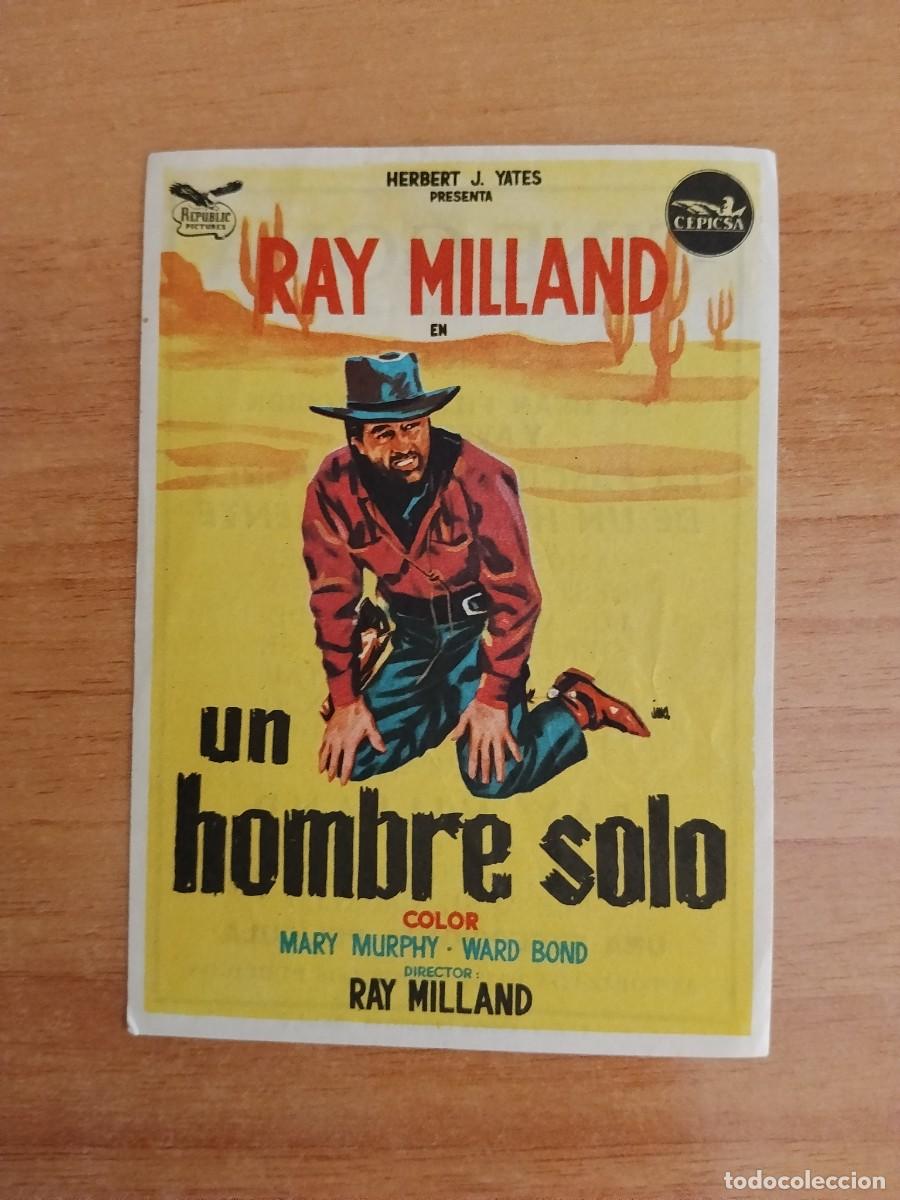 Cine: ROSA-PROGRAMA DE CINE --UN HOMBRE SOLO CT