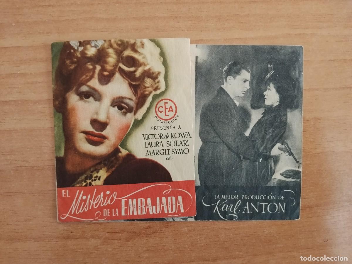 Cine: ROSA-PROGRAMA DE CINE --MISTERIO EN LA EMBAJADA CT