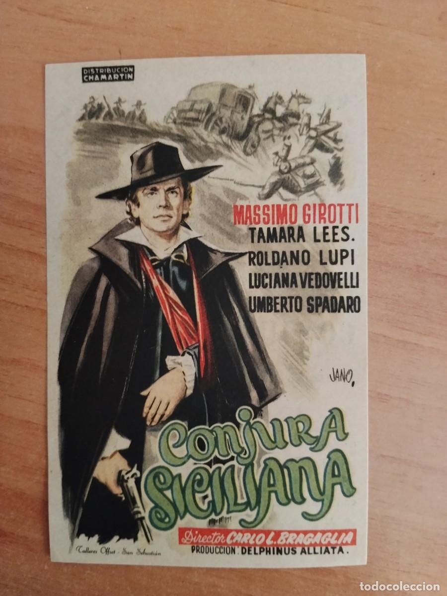 Cine: ROSA-PROGRAMA DE CINE --CONJURA SICILIANA CT