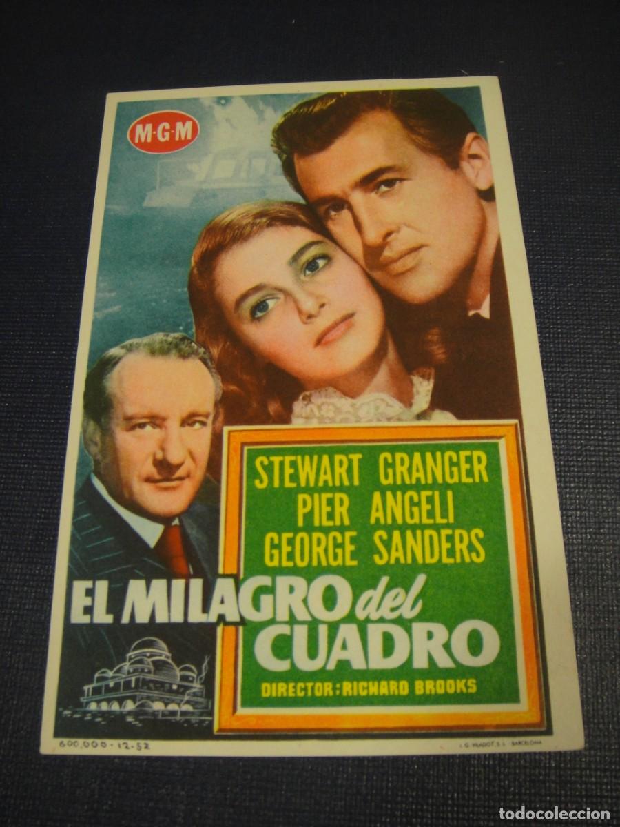 Cine: el milagro del cuadro - folleto de mano - publicidad cine versalles