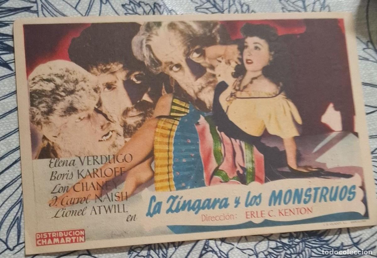 Cine: LA ZINGARA Y LOS MONSTRUOS - PROGRAMA DE CINE