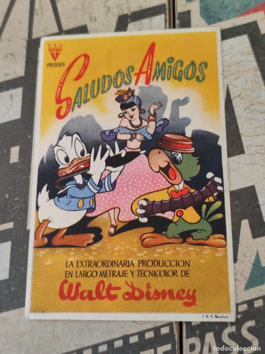 Cine: Saludos amigos con publicidad Teatro Villamarta Jerez