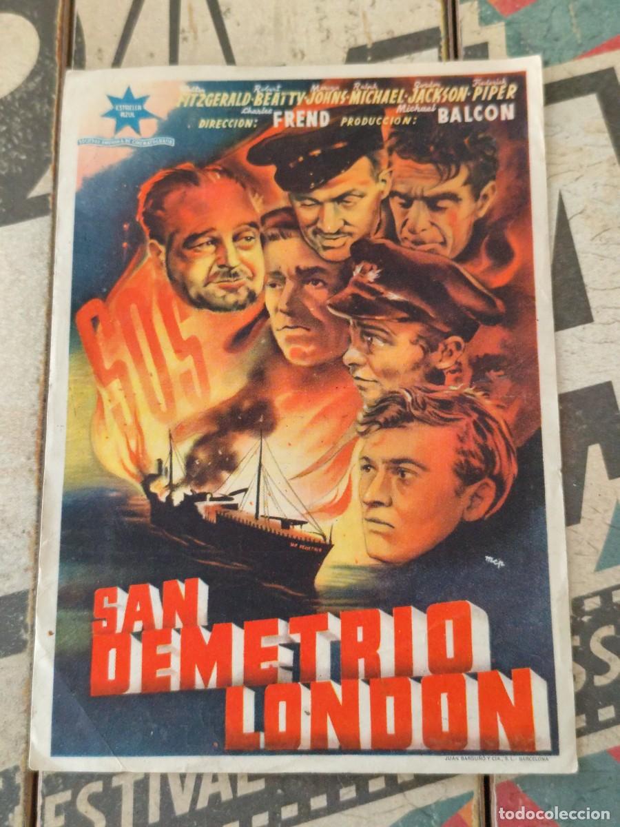 Cine: San Demetrio London con publicidad Cine Astoria