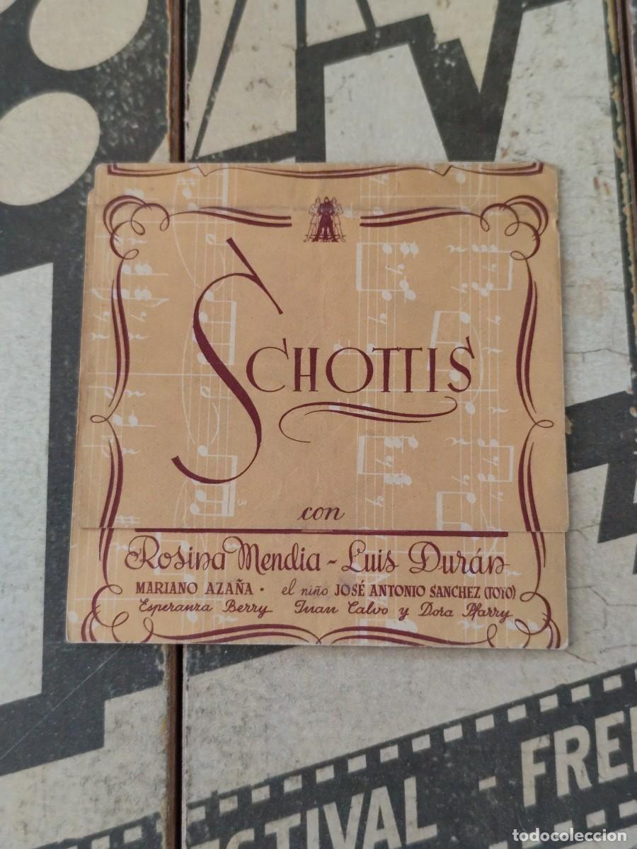 Cine: Schottis doble con publicidad Cine Goya