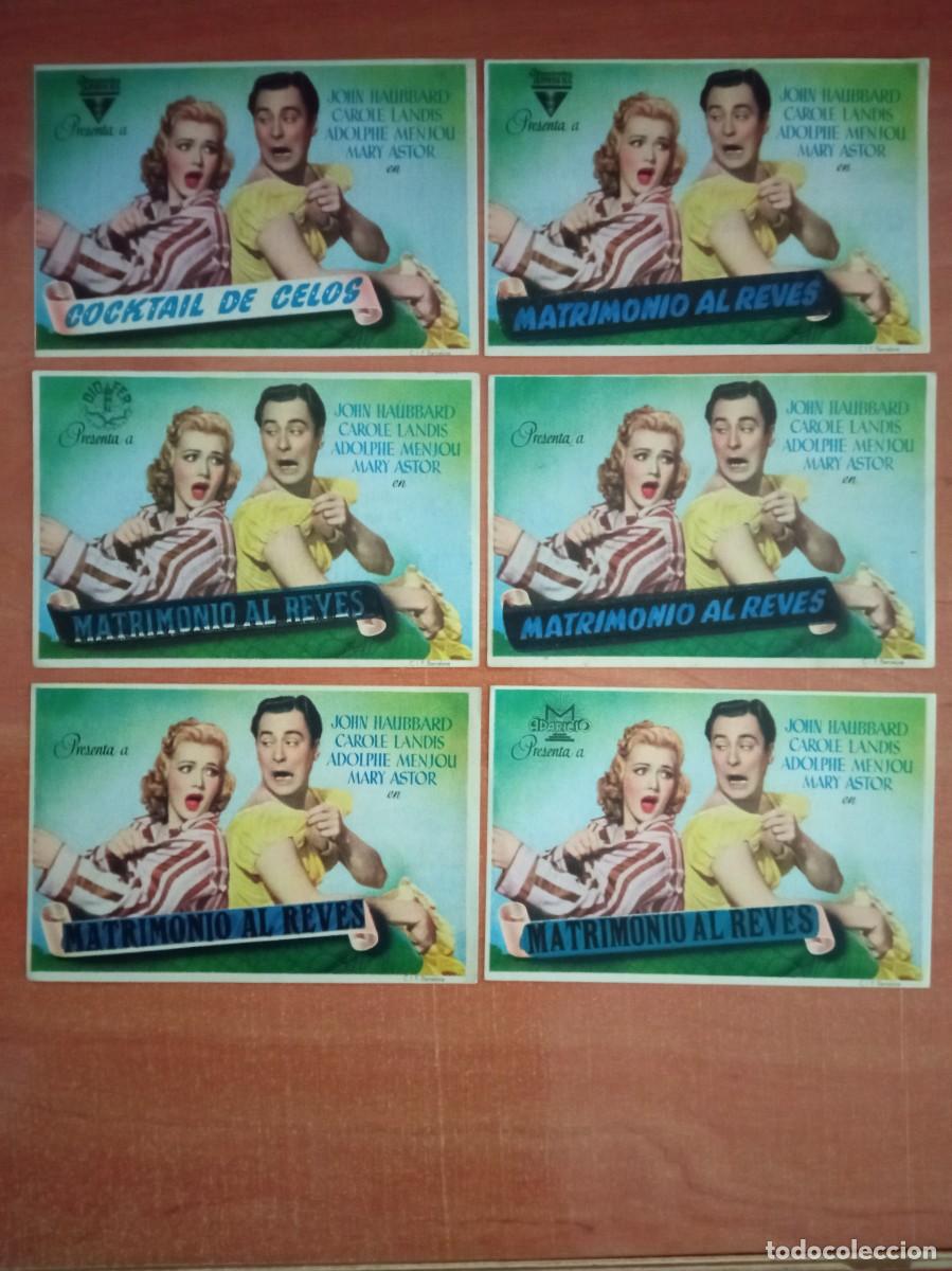 Cine: COCKTAIL DE CELOS/MATRIMONIO AL REVES, VARIANTES - Foto 1