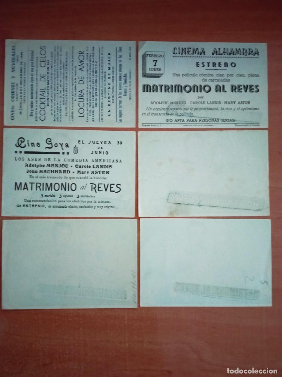 Cine: COCKTAIL DE CELOS/MATRIMONIO AL REVES, VARIANTES - Foto 2