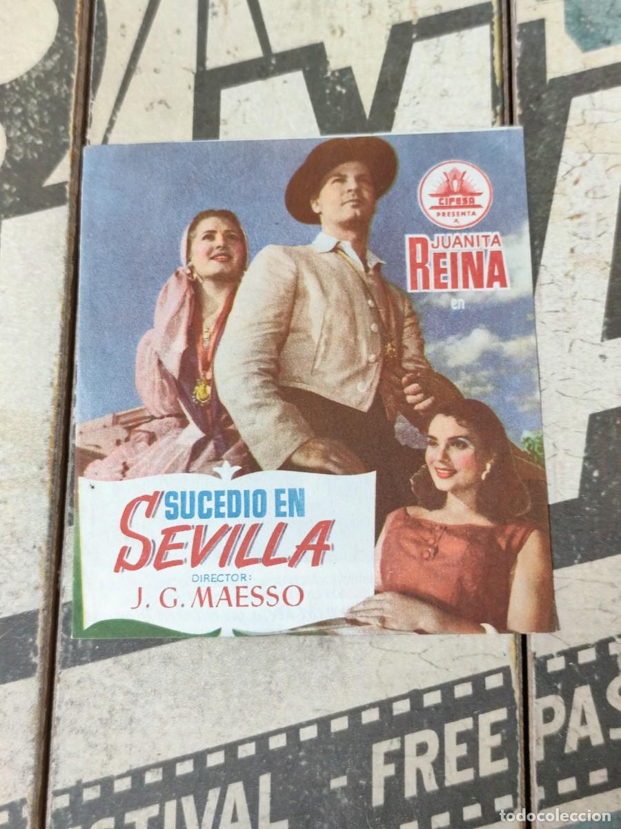 Cine: Sucedio en Sevilla doble con publicidad Teatro Circo Puente Genil