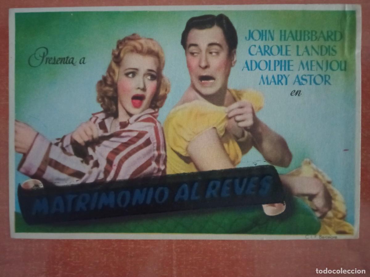 Cine: MATRIMONIO AL REVES, CAROLE LANDIS