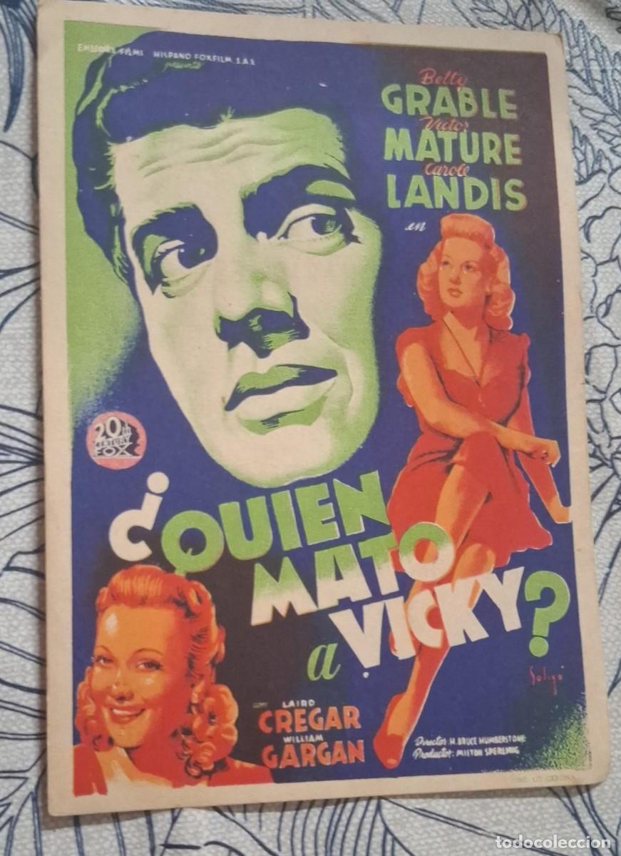 Cine: QUIEN AT&Oacute; A VICKY? - PROGRAMA DE CINE