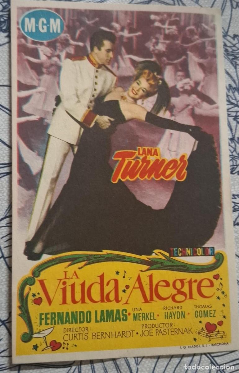 Cine: LA VIUDA ALEGRE - PROGRAMA DE CINE