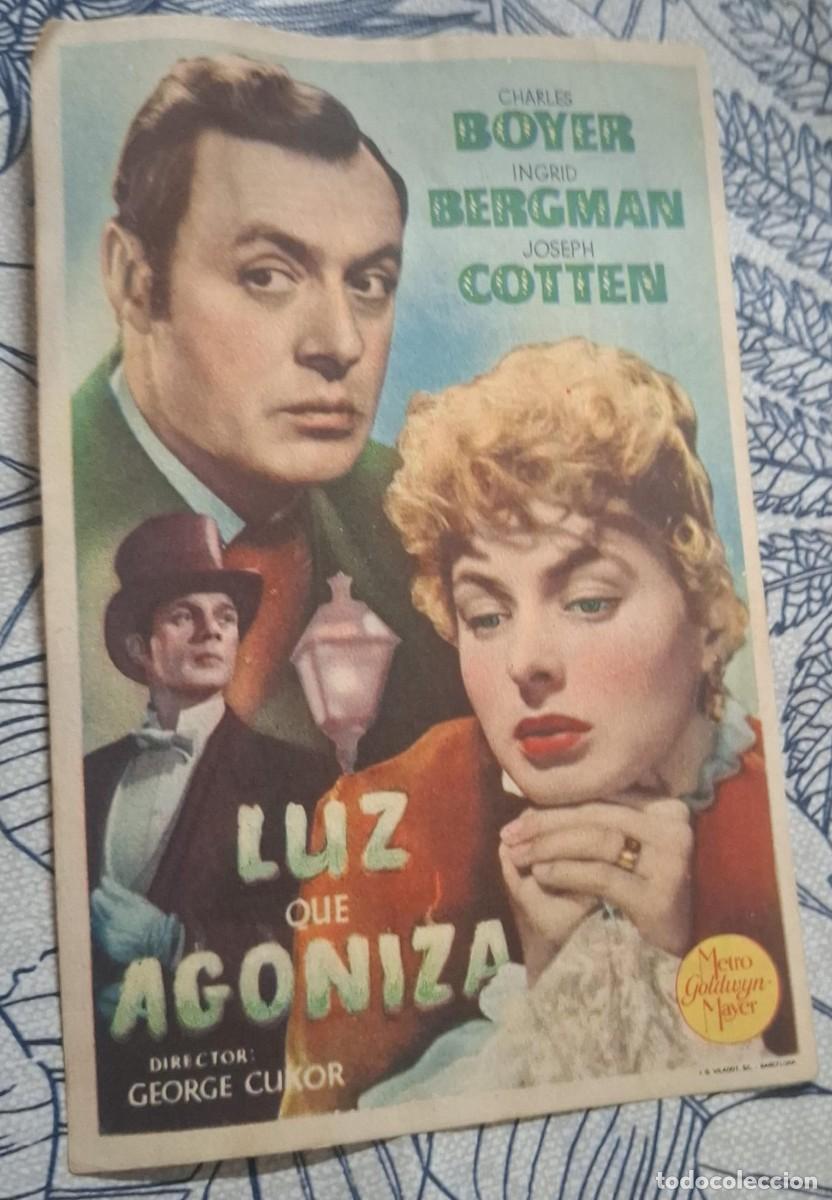 Cine: LUZ QUE AGONIZA - PROGRAMA DE CINE