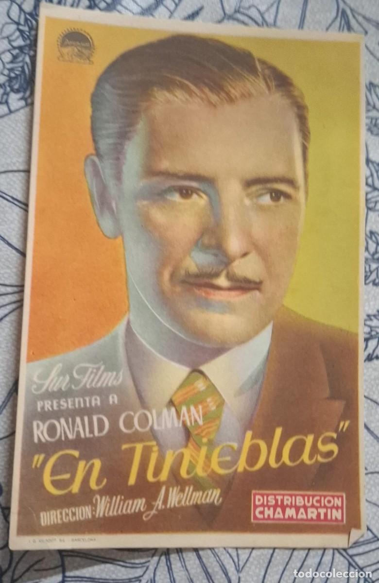 Cine: EN TINIEBLAS - PROGRAMA DE CINE